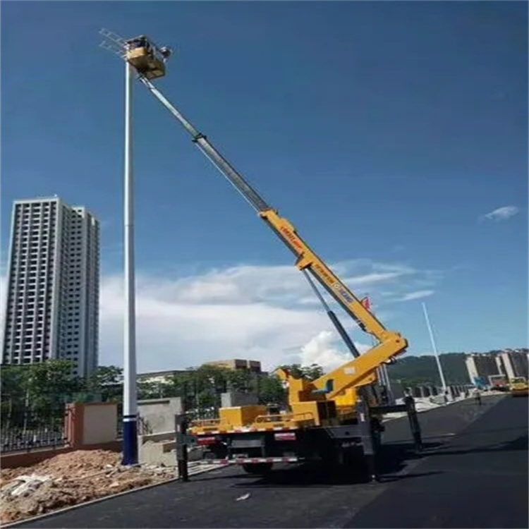 无极县维修路灯的曲臂升降车出租